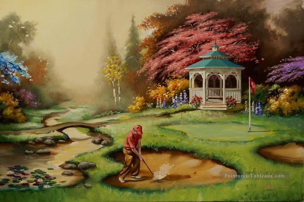 golf 03 impressionniste Peintures à l'huile